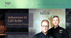 Desktop Screenshot of cafebutler.dk
